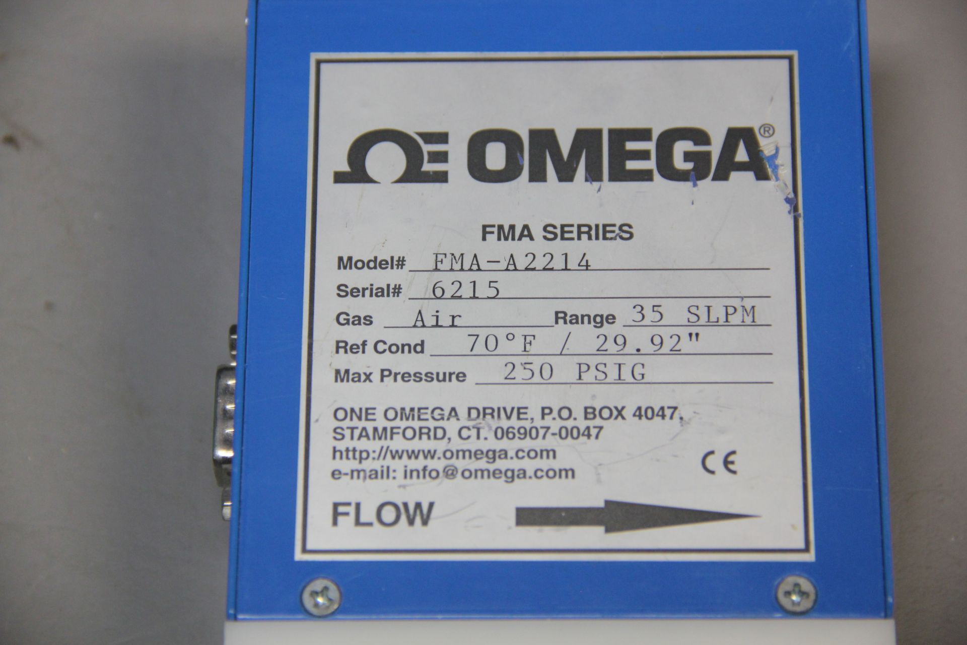 OMEGA MASS FLOW CONTROLLER - Image 4 of 5