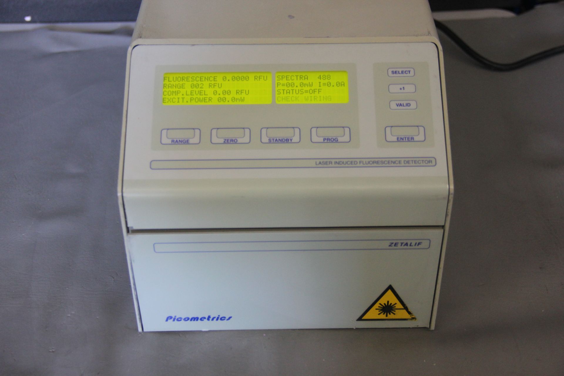 PICOMETRICS ZETALIF LASER INDUCED FLUORESCENCE DETECTOR - Image 5 of 12