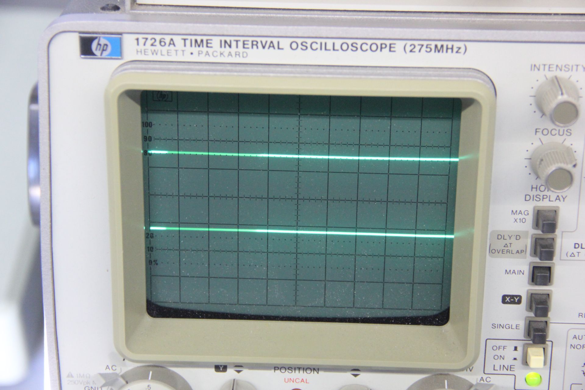 HP 1726A TIME INTERVAL OSCILLOSCOPE - Image 7 of 20