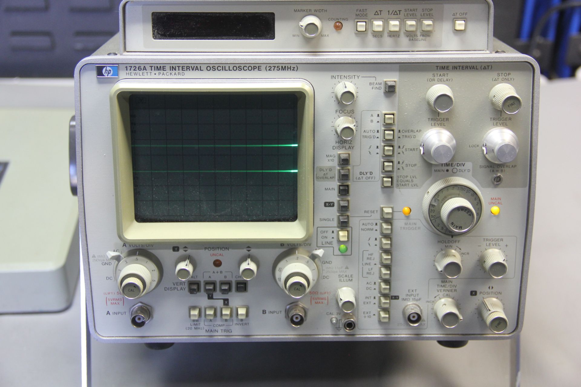 HP 1726A TIME INTERVAL OSCILLOSCOPE - Image 4 of 20