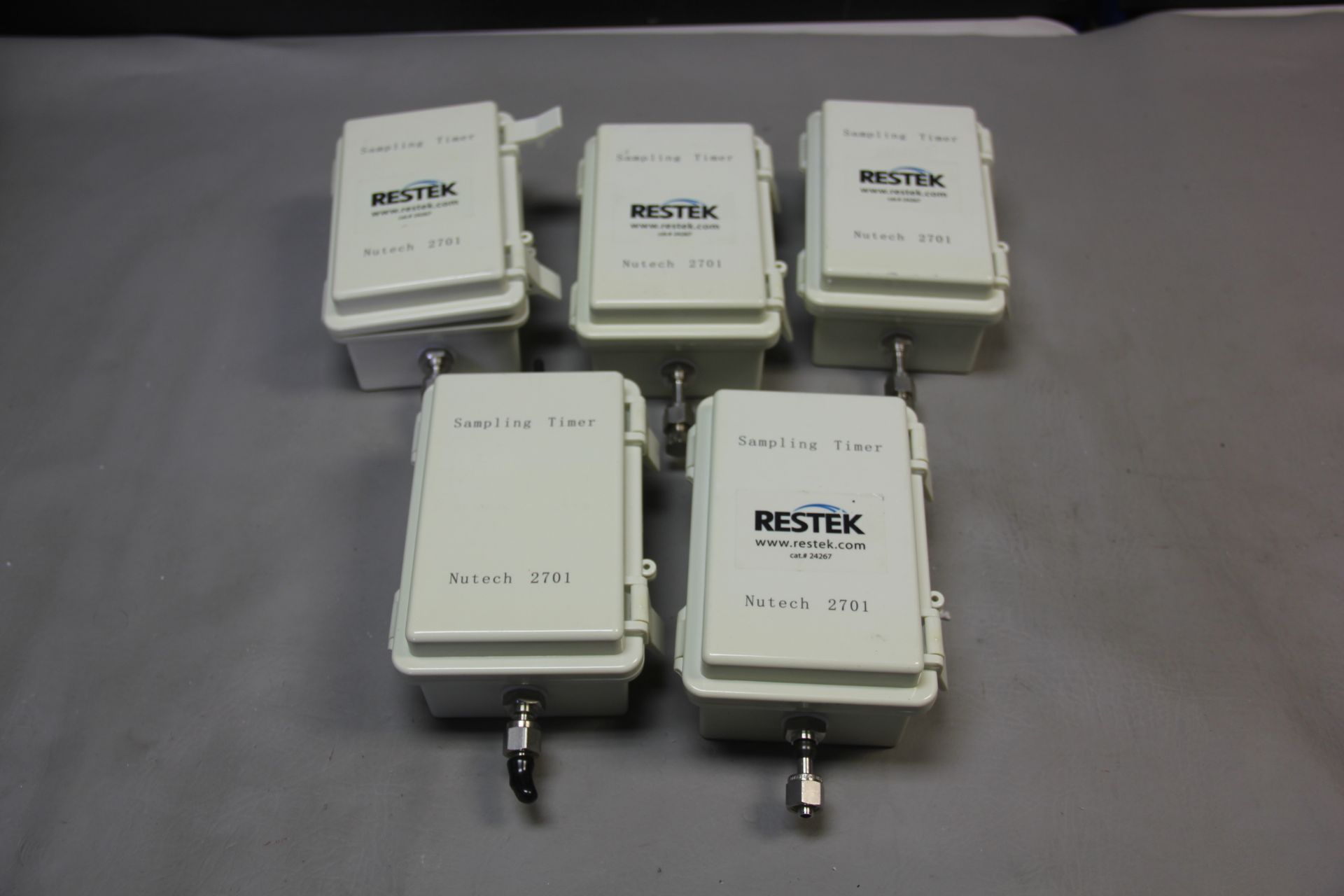 LOT OF RESTEK/NUTECH CHROMATOGRAPHY AIR SAMPLING TIMER