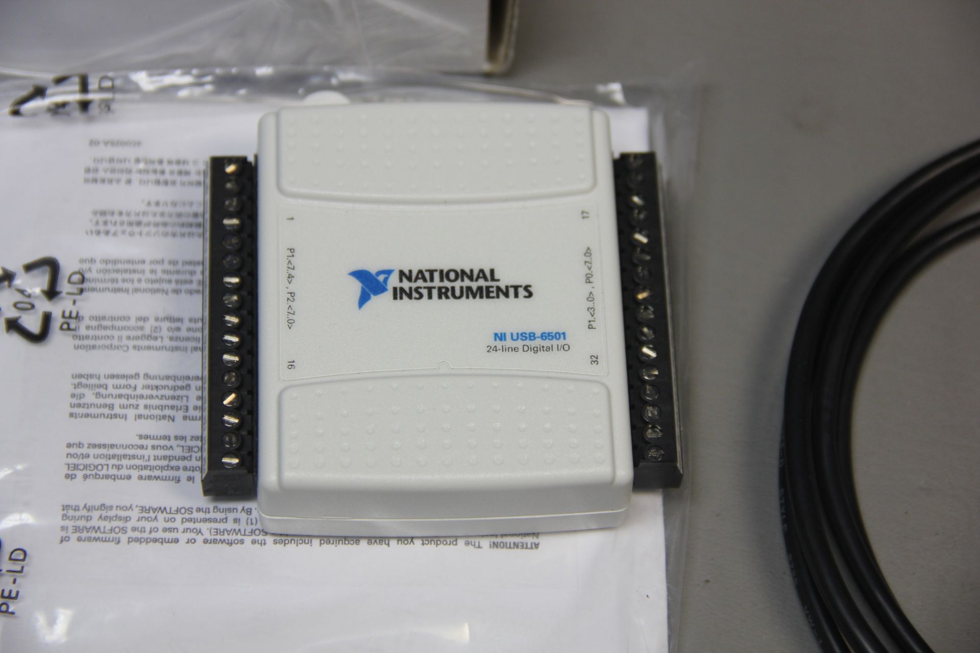 NATIONAL INSTRUMENTS 24 LINE DIGITAL I/O MODULE - Image 5 of 6