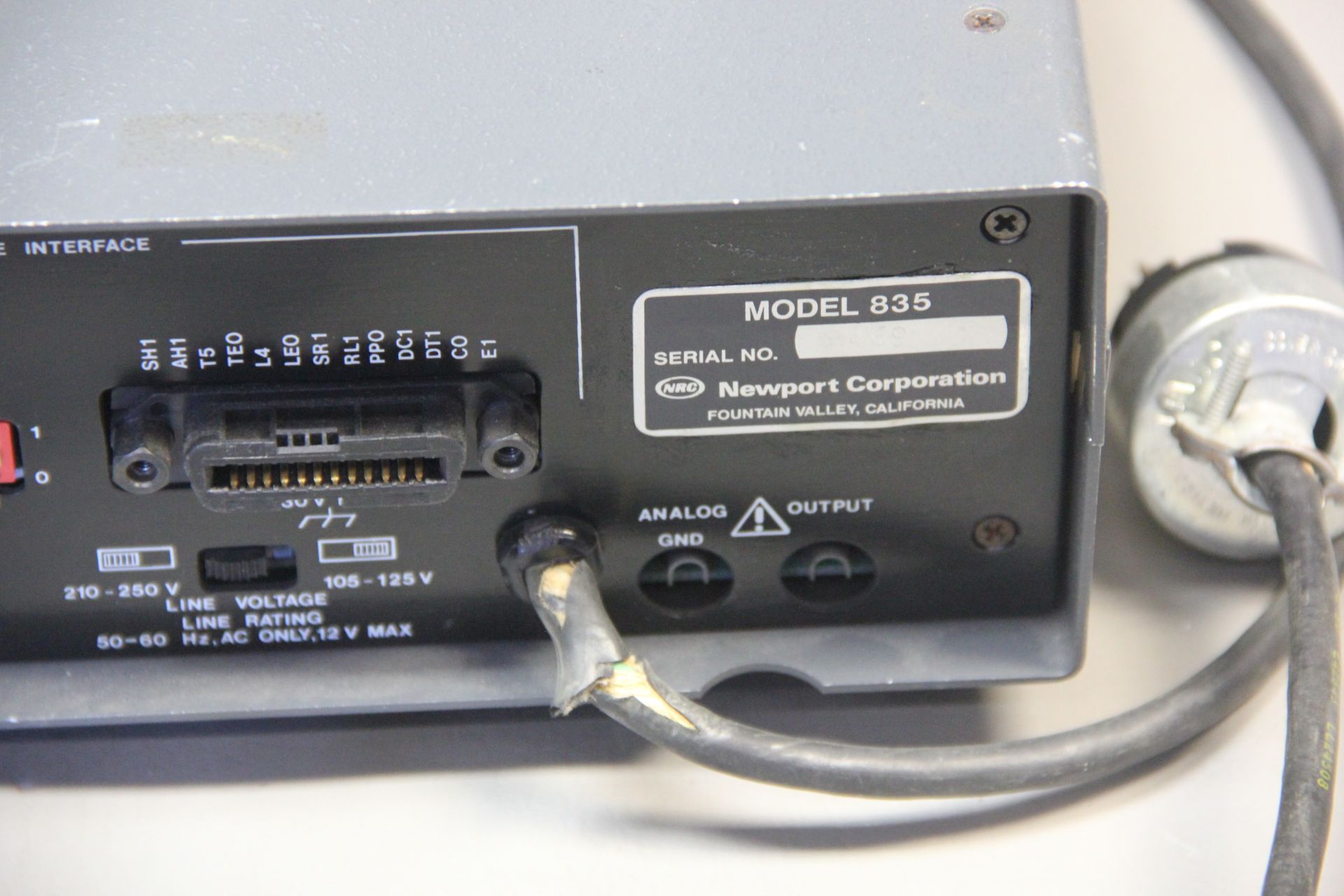 NEWPORT OPTICAL POWER METER - Image 7 of 7