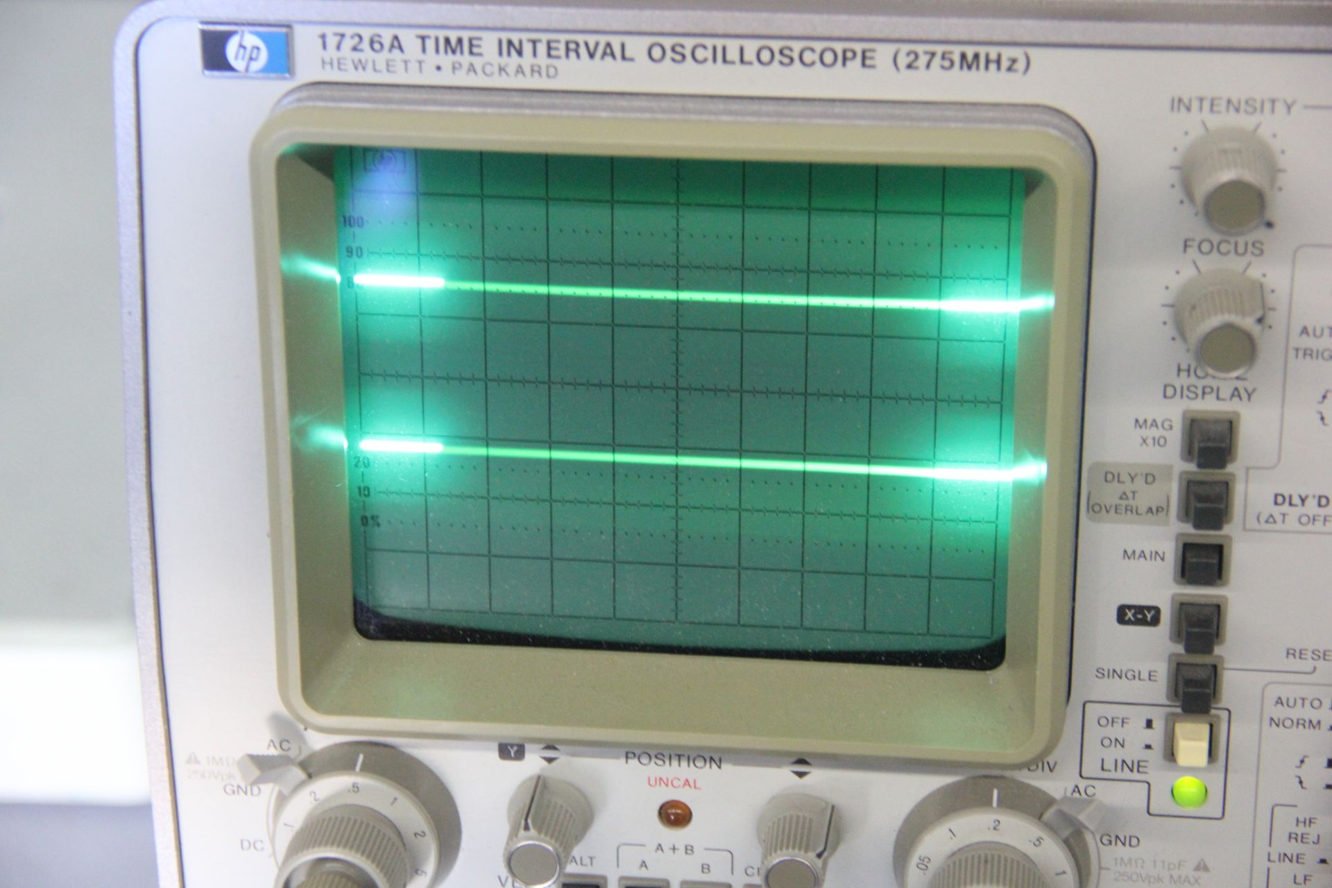 HP 1726A TIME INTERVAL OSCILLOSCOPE - Image 9 of 20