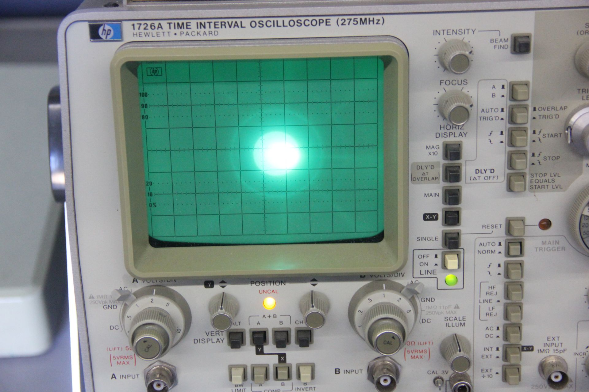 HP 1726A TIME INTERVAL OSCILLOSCOPE - Image 12 of 20