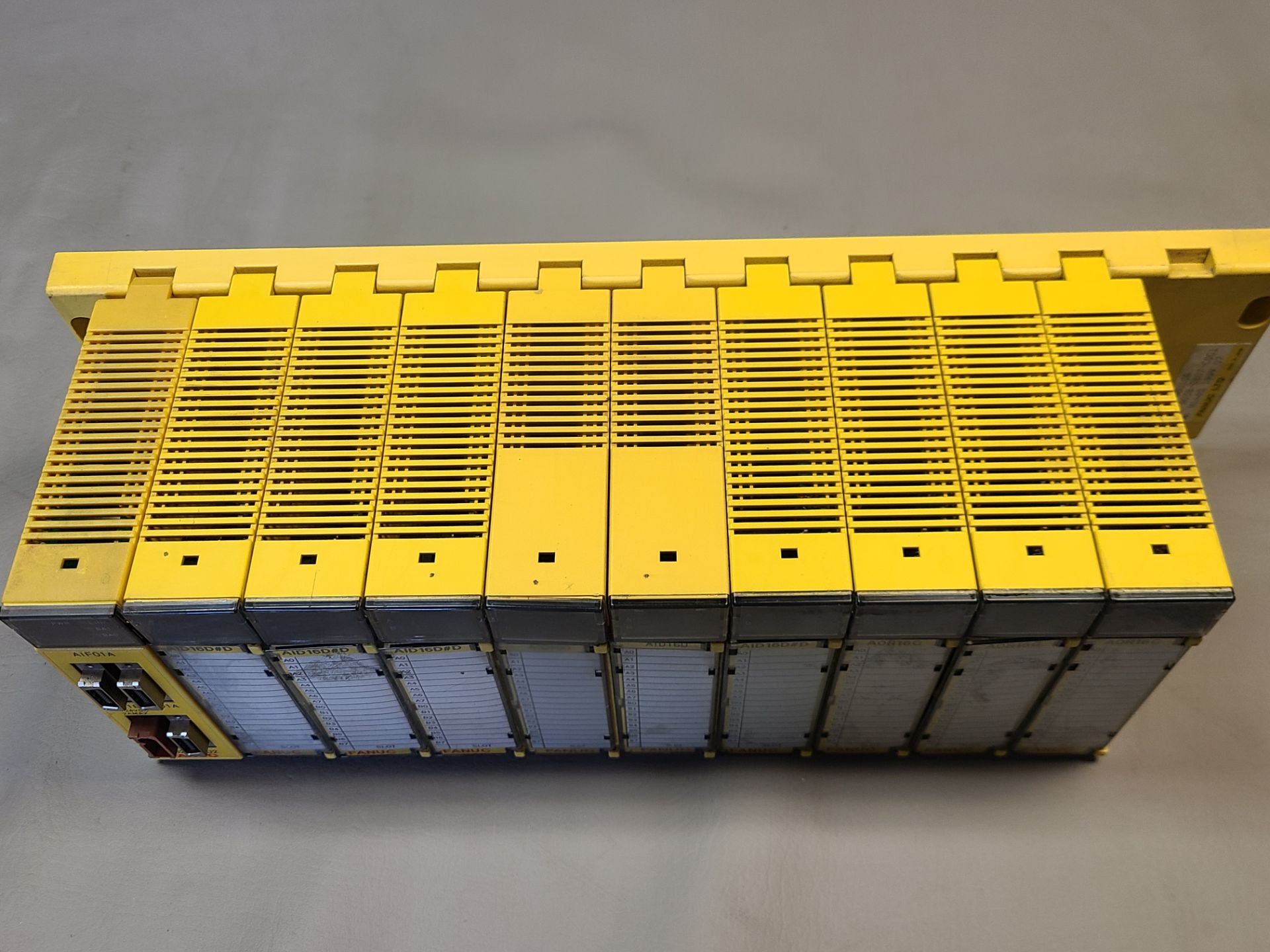 FANUC PLC RACK WITH 10 MODULES - Image 3 of 18