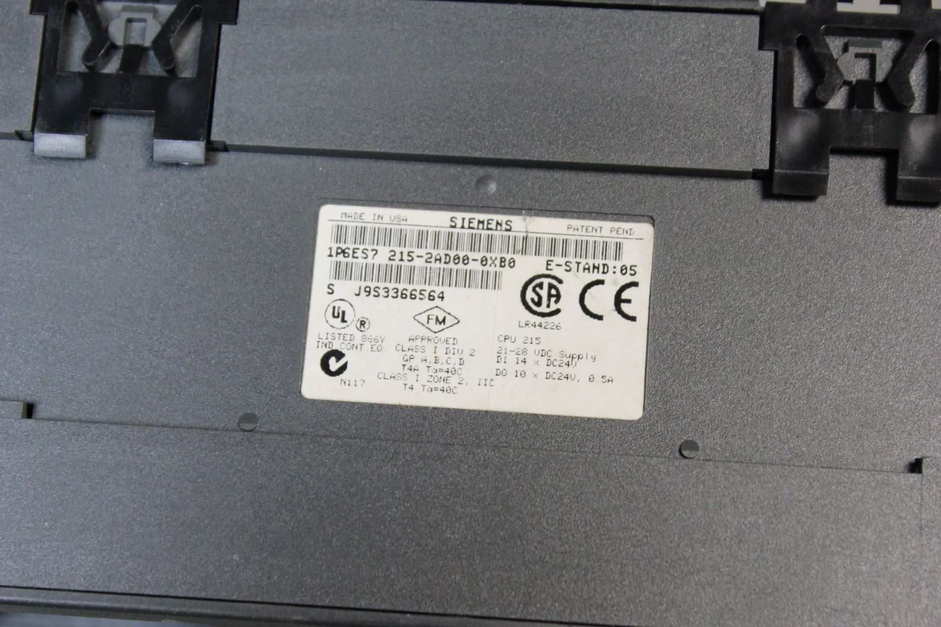 SIEMENS SIMATIC S7-200 PLC CPU - Image 4 of 4
