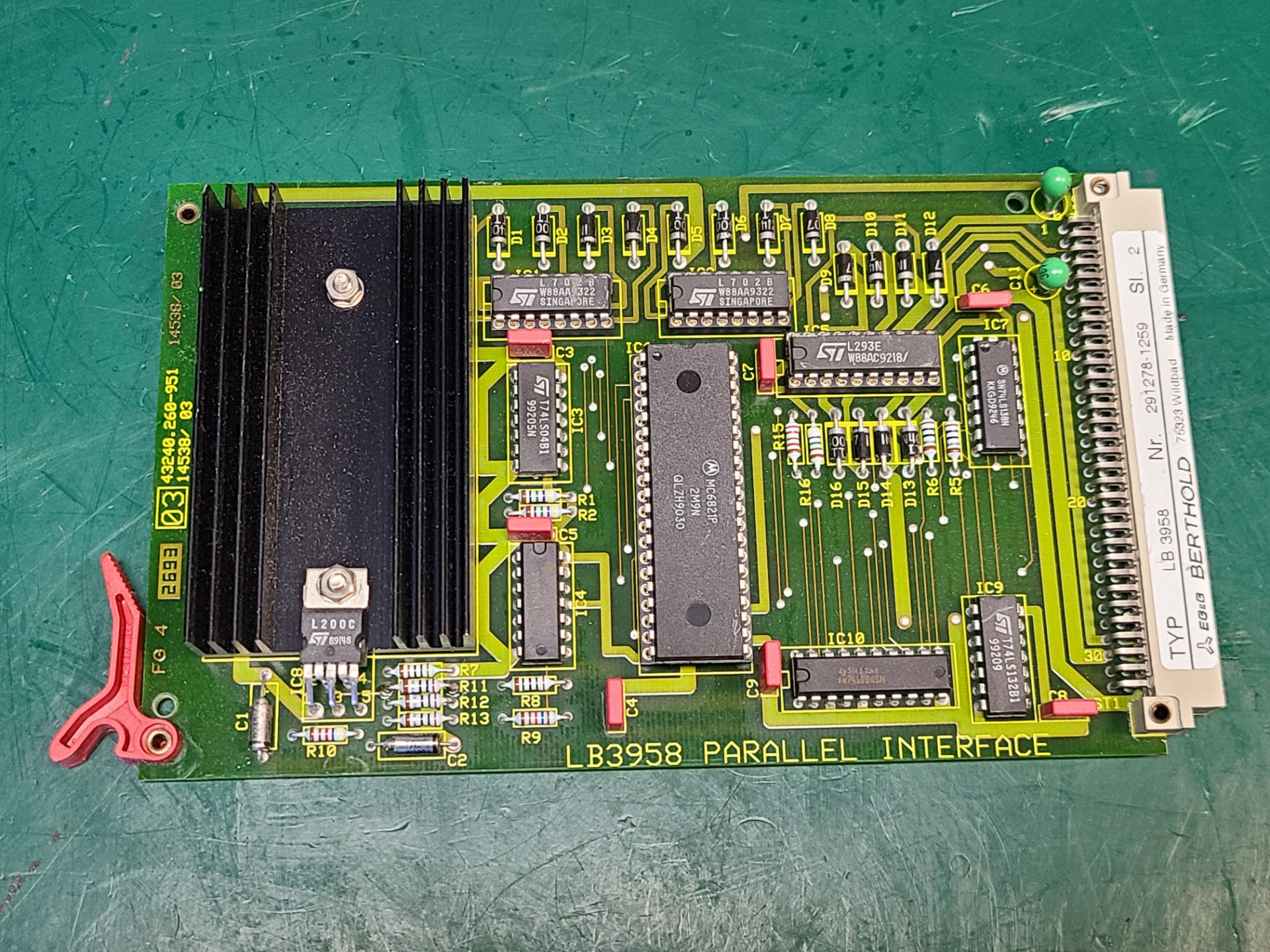 BERTHOLD PARALLEL INTERFACE BOARD