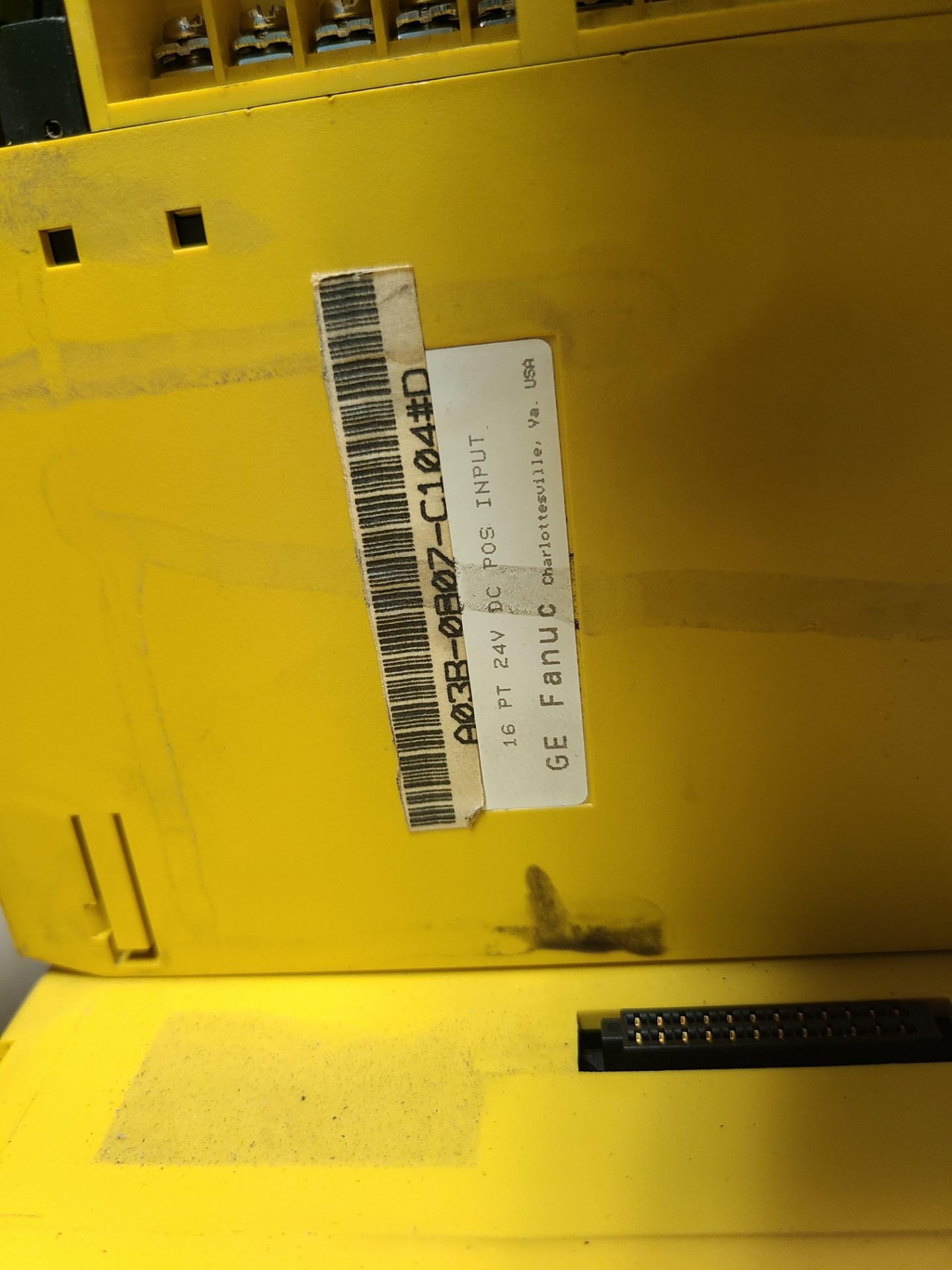 FANUC PLC RACK WITH 10 MODULES - Image 9 of 18