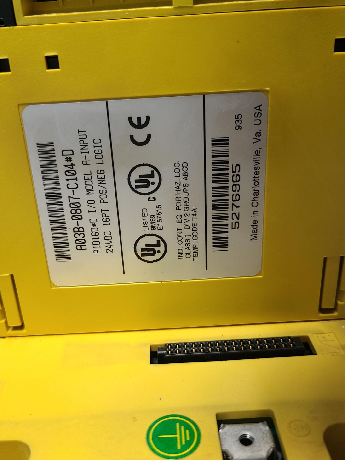 FANUC PLC RACK WITH 10 MODULES - Image 6 of 18