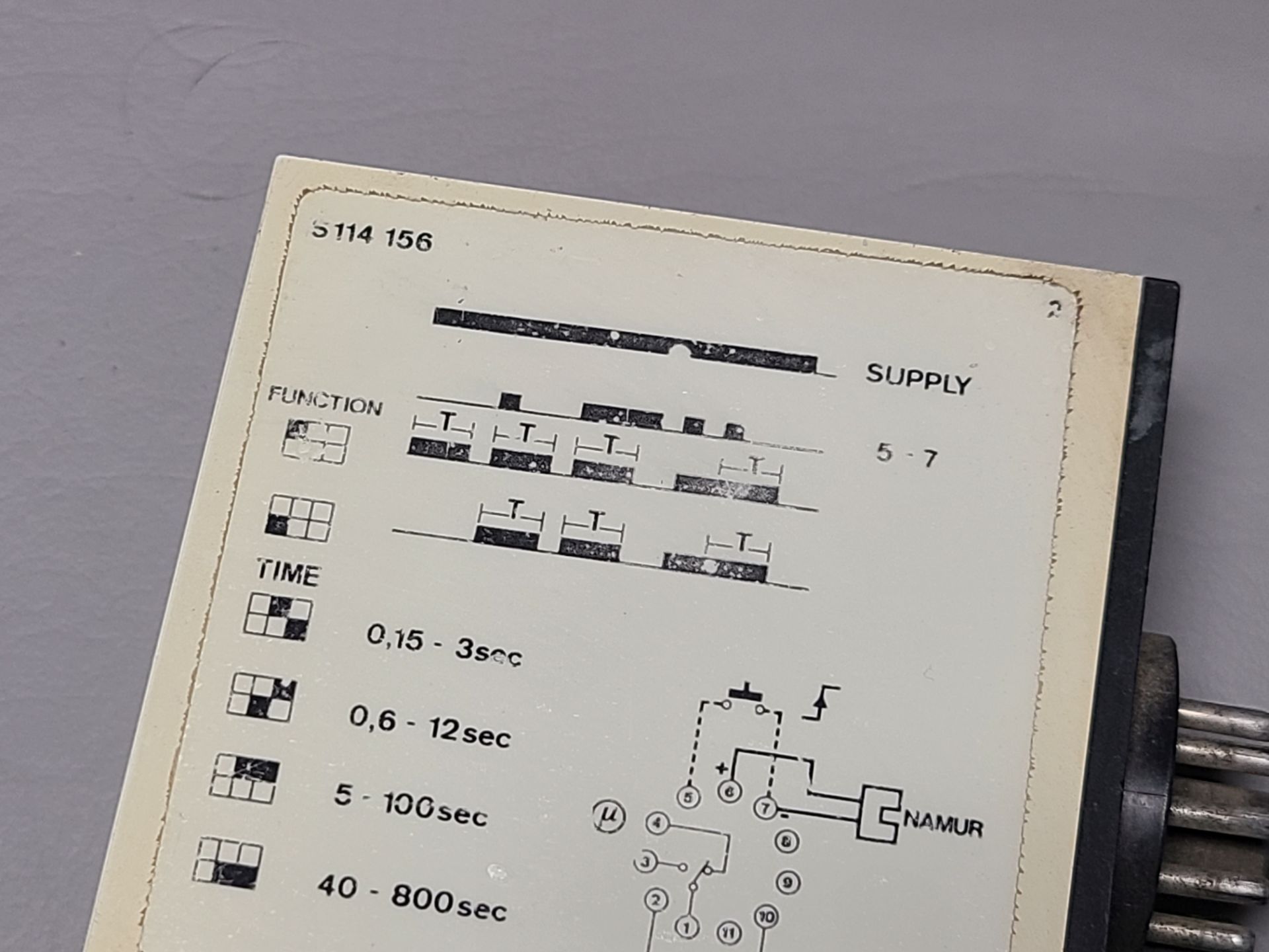 ELECTROMATIC PULSE CONTINUITY RELAY TIMER - Image 2 of 2