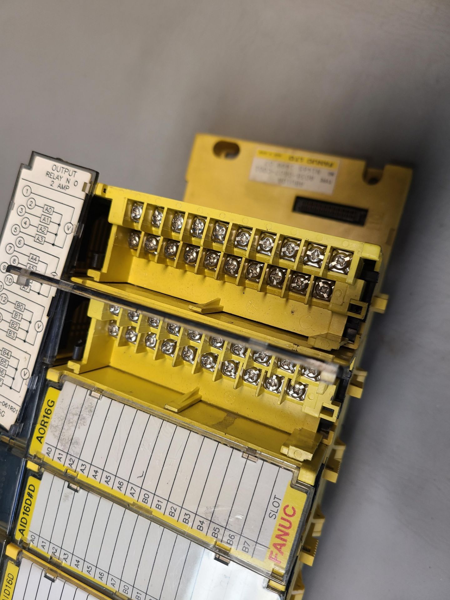 FANUC PLC RACK WITH 10 MODULES - Image 18 of 18
