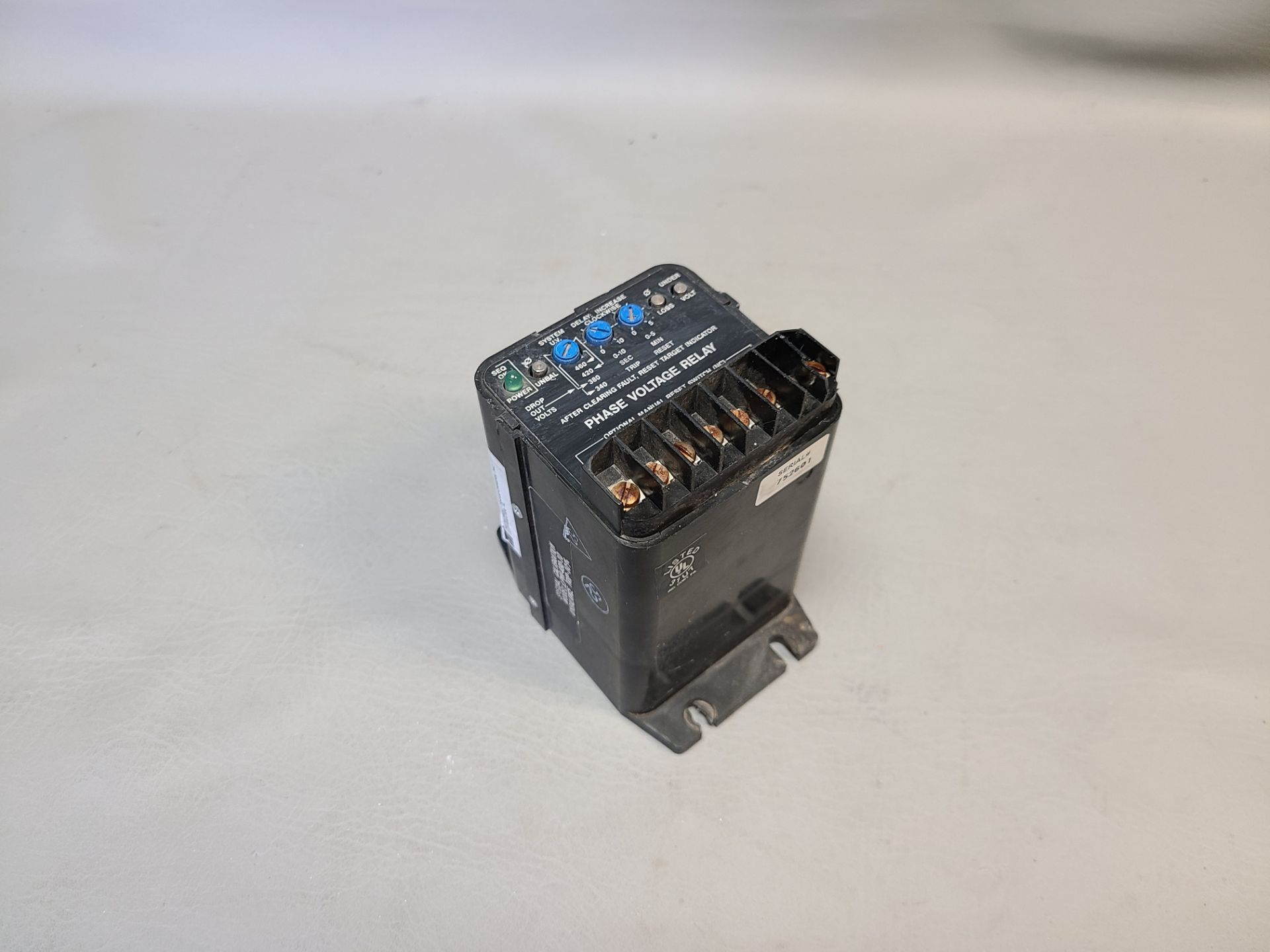 INSTRUMENT TRANSFORMERS PHASE VOLTAGE RELAY