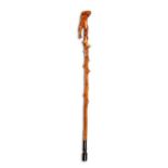 An Edwardian carved naturalistic walking stick