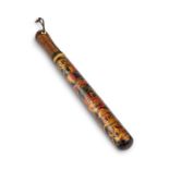 A George IV painted Constable's truncheon