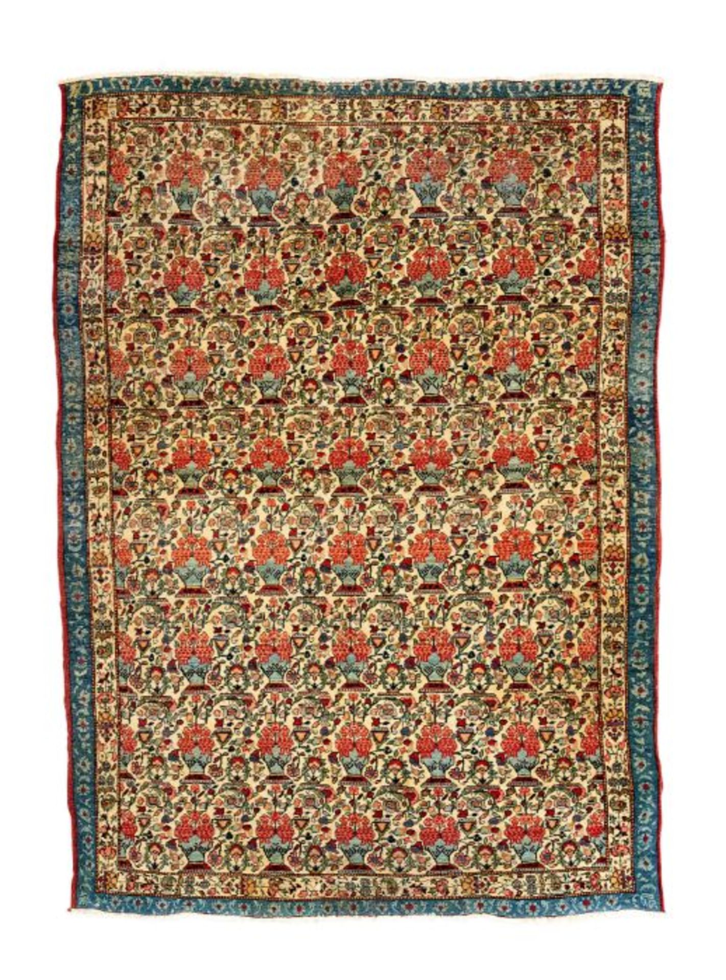 A Qum rug, Central Persia circa 1900