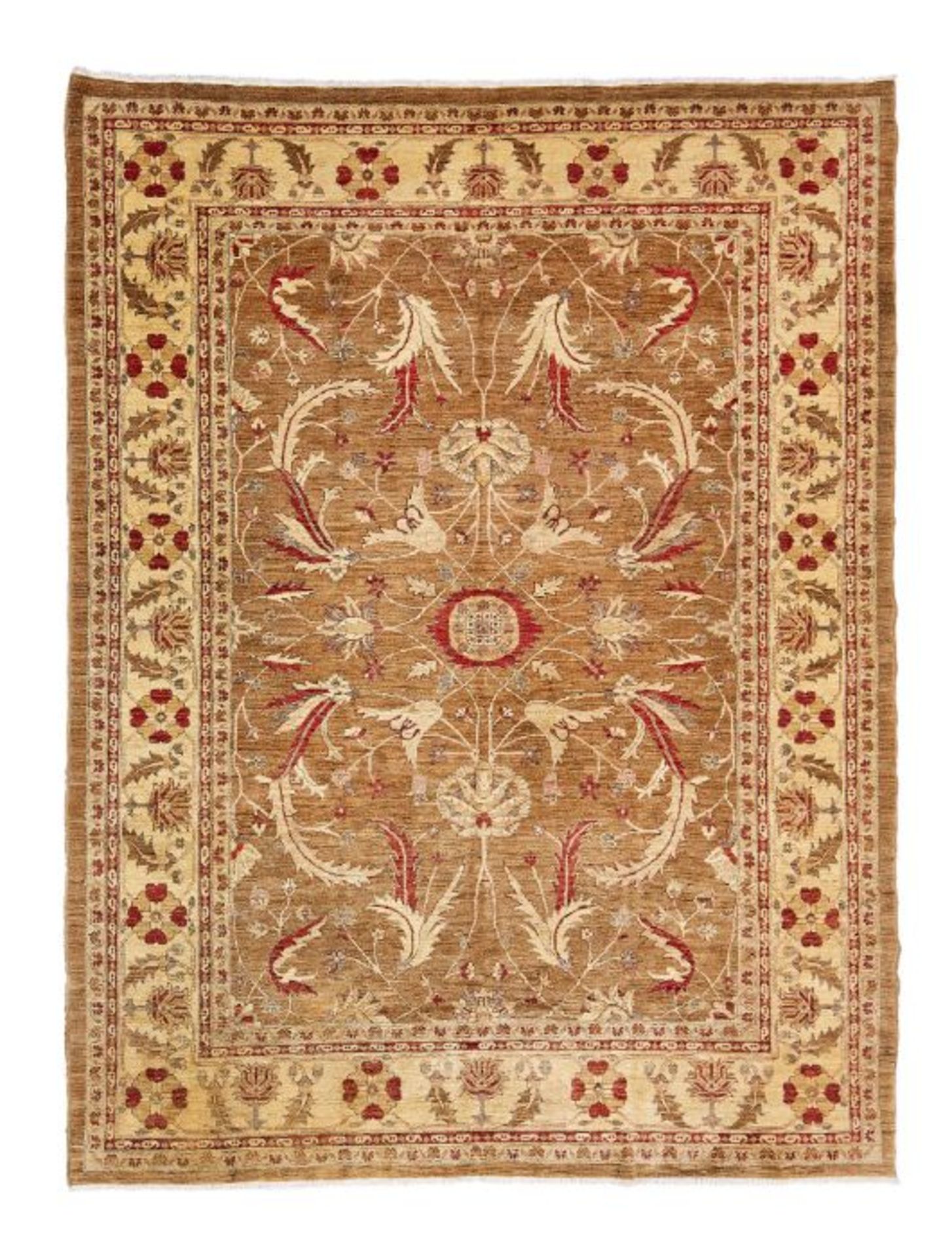 An Afghan Ziegler design carpet