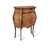 A late 19th / early 20th century marquetry commode