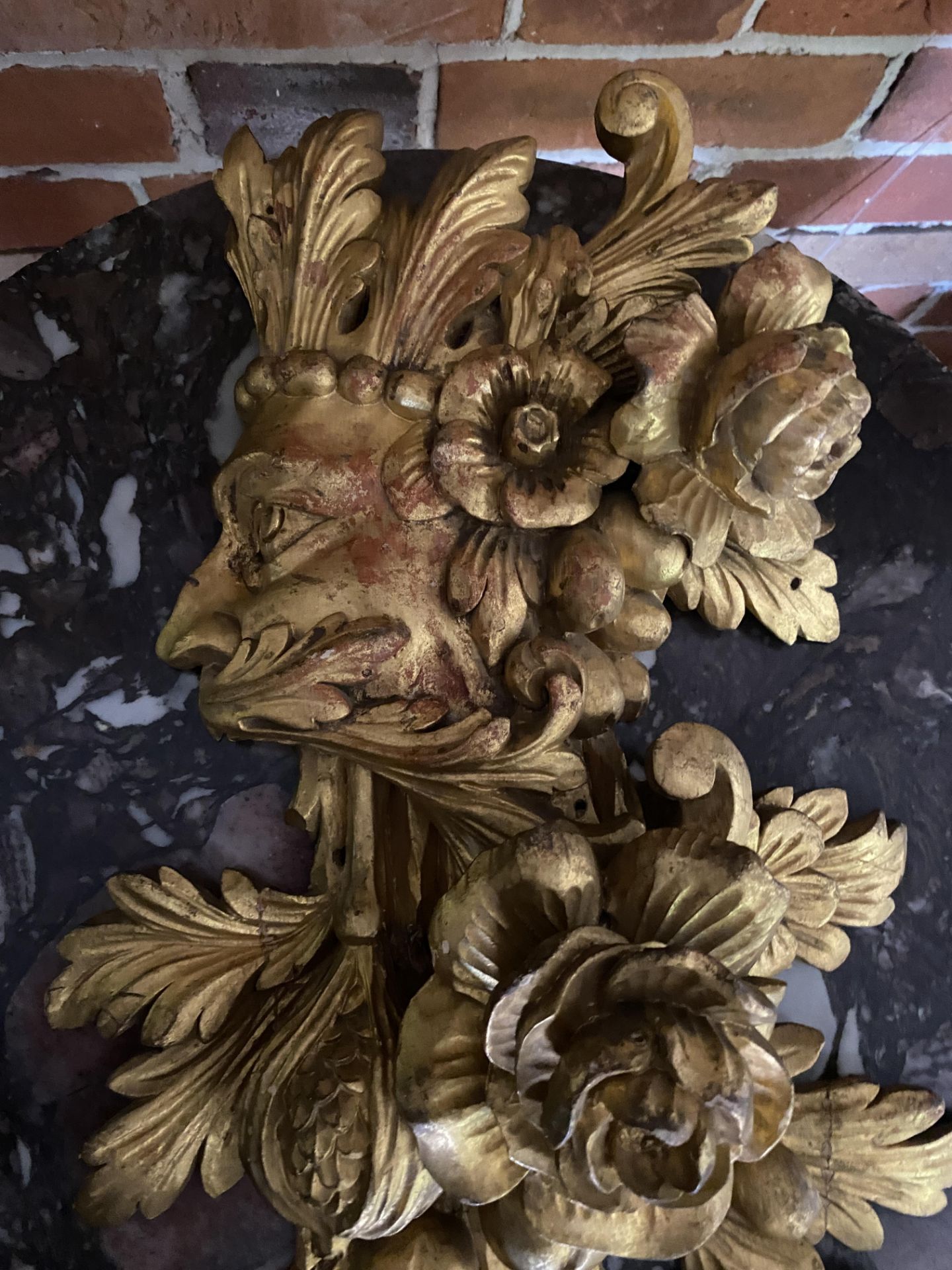 A collection of late 19th / early 20th century century giltwood carvings - Bild 14 aus 28