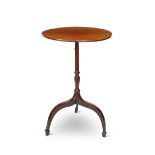 A Regency mahogany tripod occasional table