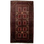 A vintage Baluch carpet