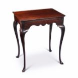 A 19th century George II style Irish mahogany centre table by M.Butler Ltd of Dublin