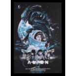 ALIEN (1979) - Hand-Numbered Limited Edition Hero Complex Gallery Print by Vance Kelly, 2018