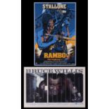 DIE HARD (1988) AND RAMBO: FIRST BLOOD PART II (1985) - Two Hand-Numbered Limited Edition Hero Compl