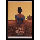 DAYS OF HEAVEN (1978) - Hand-Numbered Limited Edition Mondo Print by Laurent Durieux, 2016