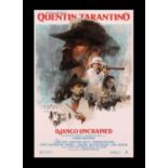 DJANGO UNCHAINED (2012) - Hand-Numbered Limited Edition Private Commission Print by Hans Woody, 2020