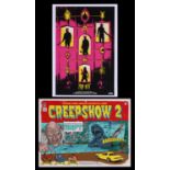 CREEPSHOW 2 (1987) AND YOU'RE NEXT (2011) - Two Signed and Hand-Numbered Limited Edition Prints by G