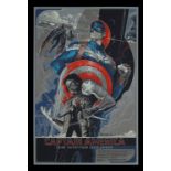 CAPTAIN AMERICA: THE WINTER SOLDIER ((2014) - Signed and Hand-numbered Artist Proof Limited Edition