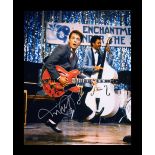 BACK TO THE FUTURE (1985) - Michael J. Fox Autographed Photograph with Guitar