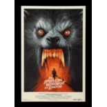 AN AMERICAN WEREWOLF IN LONDON (1981) - Hand-Numbered Vice Press and Bottleneck Gallery Limited Edit