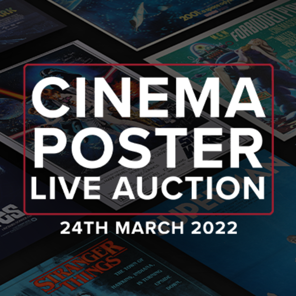 Cinema Poster Live Auction - 24th March 2022