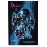 DRIVE (2011) - Hand-Numbered Limited Edition Bottleneck Gallery Print by Paul Mann, 2021
