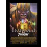 AVENGERS: INFINITY WAR AND AVENGERS:ENDGAME, 2021 - Limited Edition 3D Lenticular PLEX Bottleneck Ga