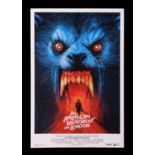 AN AMERICAN WEREWOLF IN LONDON (1981) - Hand-Numbered Vice Press and Bottleneck Gallery Limited Edit