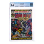 MARVEL COMICS - Iron Man No. 55 CGC 8.0