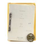 NEVERENDING STORY, THE - Production Backup Book Cover Script and Auryn Pendant