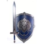 WARCRAFT - Alliance Foot Soldier's Sword And Shield