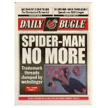 SPIDER-MAN 2 - "Spider-Man No More" Daily Bugle Newspaper with Inserts