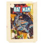 DC COMICS - Batman No. 380 Final Cover Prelim by Ed Hannigan