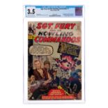 MARVEL COMICS - Sgt. Fury No. 1 CGC 3.5