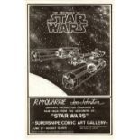 STAR WARS: A NEW HOPE (1977) - "The Designing of Star Wars" Supersnipe Gallery Vintage Poster