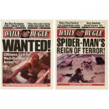 SPIDER-MAN - Pair of Daily Bugle Newspaper Covers