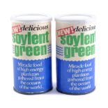 SOYLENT GREEN (1973) - Pair of Promotional Soylent Green Cans