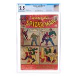 MARVEL COMICS - The Amazing Spider-Man No. 4 CGC 2.5