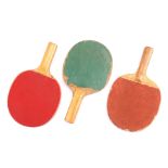 FORREST GUMP - Set of Three Ping-Pong Paddles
