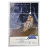 STAR WARS: A NEW HOPE (1977) - International Style "A" One-Sheet